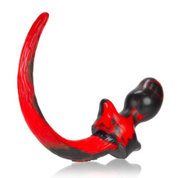 Oxballs Plug Queue de chien Mastiff 12 x 7 cm Rouge